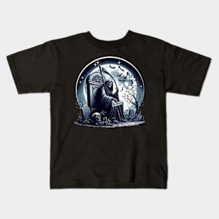 Grim Reaper - Vacancy Kids T-Shirt